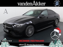 Mercedes-Benz C-klasse - 200 AMG // Panoramadak // Trekhaak // Carplay // Camera // Nightpakket // Alarm // 19 inch