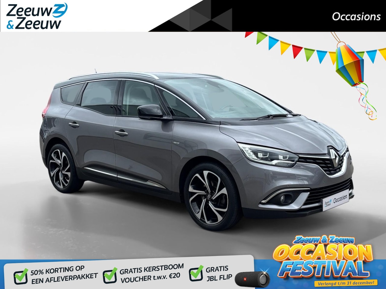 Renault Grand Scénic - 140PK TCe Bose | Camera | Navigatie | Climate Control | Cruise Control | Apple Carplay / A - AutoWereld.nl