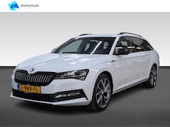 Skoda Superb Combi - 1.4 TSI PHEV 217PK DSG SPORTLINE BUSINESS NAVI PDC TEL CAMERA NAP