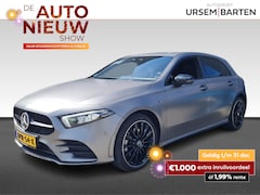 Mercedes-Benz A-klasse - 250 e Premium | widescreen | 19"AMG velgen | sfeerverlichting | blind-spot | trekhaak |