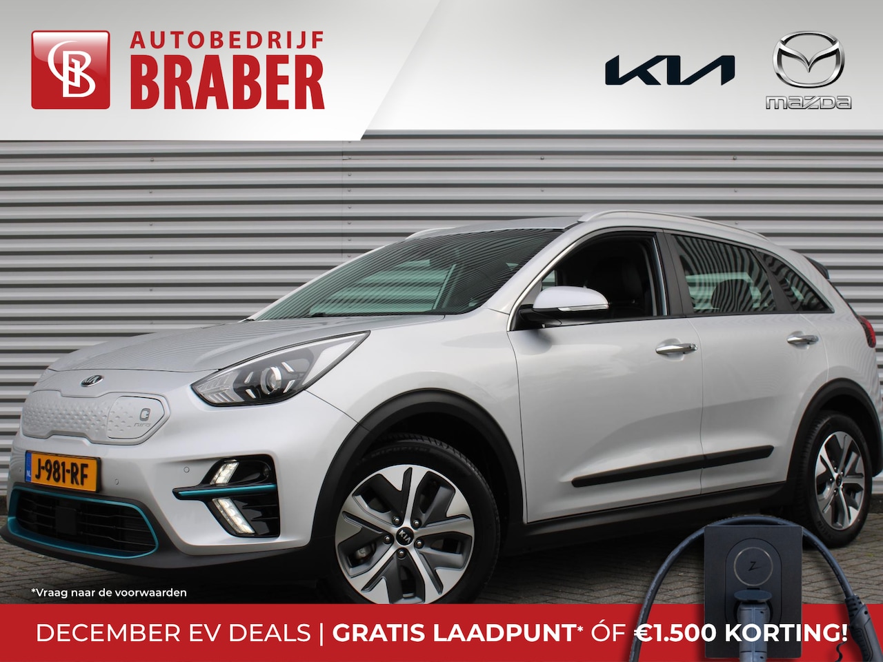Kia e-Niro - DynamicLine 64 kWh | Airco | Cruise | Navi | Camera | 17" LM | - AutoWereld.nl