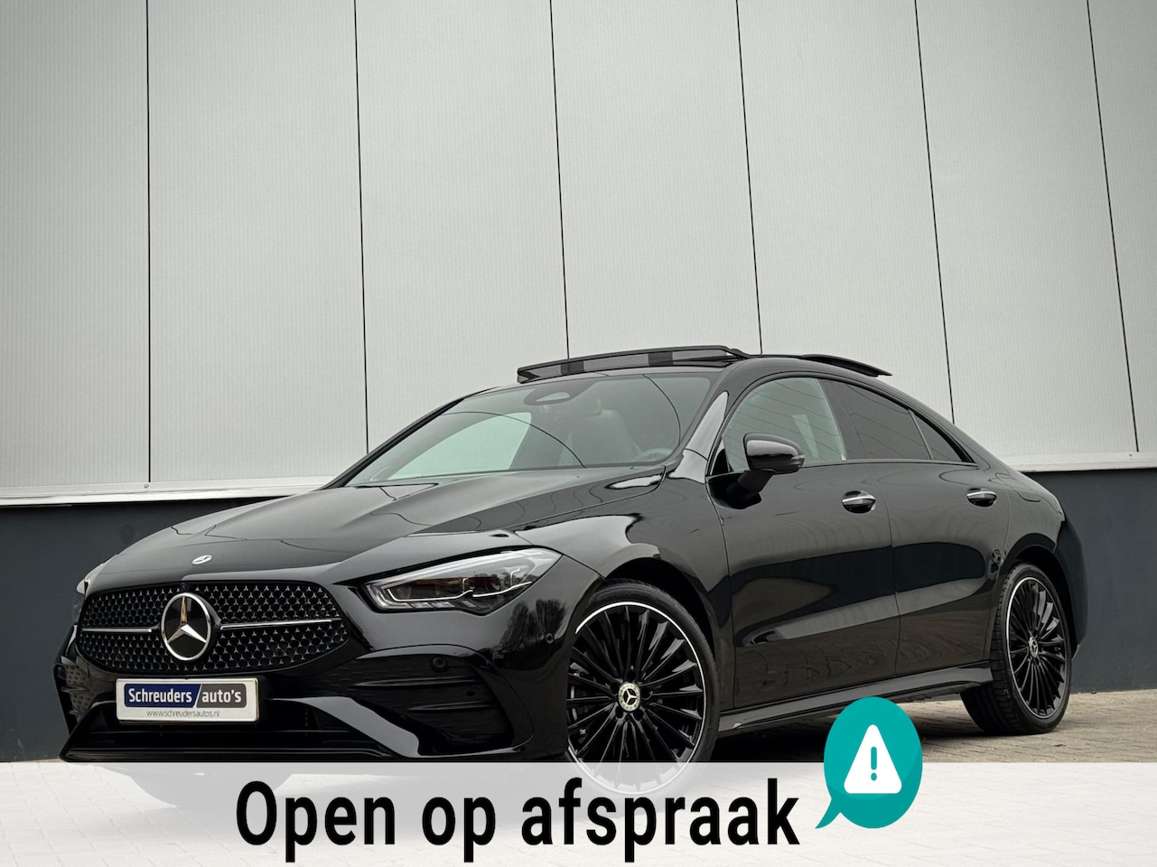 Mercedes-Benz CLA-Klasse - 250 e AMG Night Ed. Pano Burmester 19" Keyless 360 camera Sfeer - AutoWereld.nl
