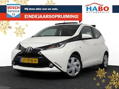 Toyota Aygo - 1.0 VVT-I X-WAVE 5DRS AC/SPEED.LIMIT/CAMERA/SCHUIF.DAK