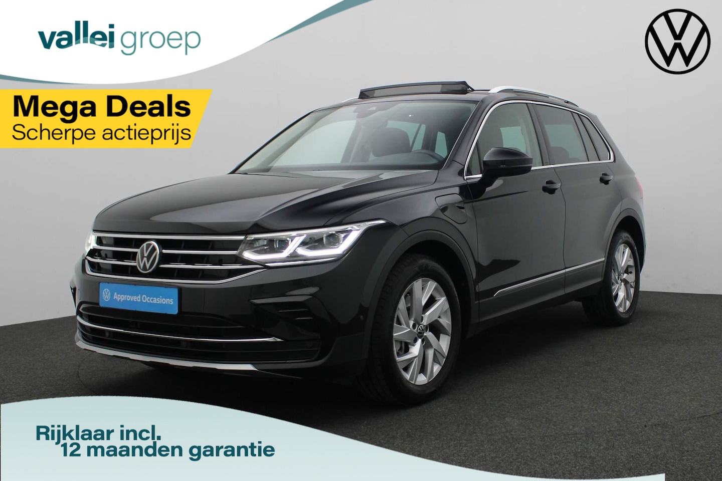 Volkswagen Tiguan - 1.4 TSI 245PK DSG eHybrid Elegance | Pano | IQ Light | Camera | Navi | ACC | Keyless | 18 - AutoWereld.nl