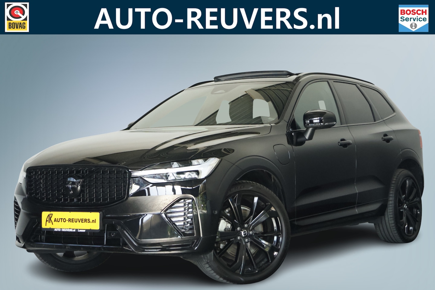 Volvo XC60 - 2.0 T8 Plug-in hybrid AWD Plus Black Edition Panorama / Opendak / HarmanKardon / Leder / C - AutoWereld.nl