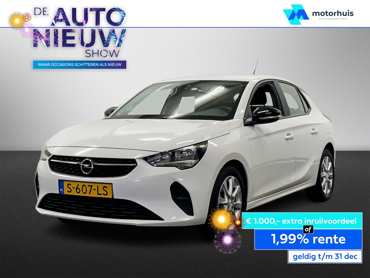 Opel Corsa - 1.2 EDITION+ 75PK NAVI TEL PDC CRUISE NAP - AutoWereld.nl