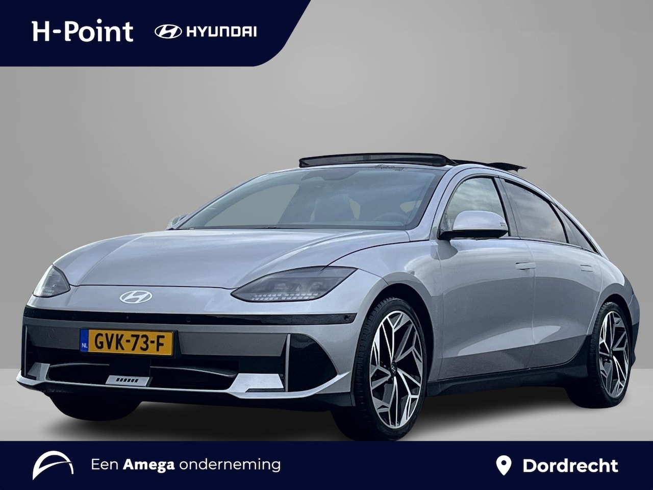 Hyundai IONIQ 6 - Lounge 77.4 kWh | Schuifdak | Lederen bekleding elektrisch verstelbaar| Warmtepomp | Bose - AutoWereld.nl
