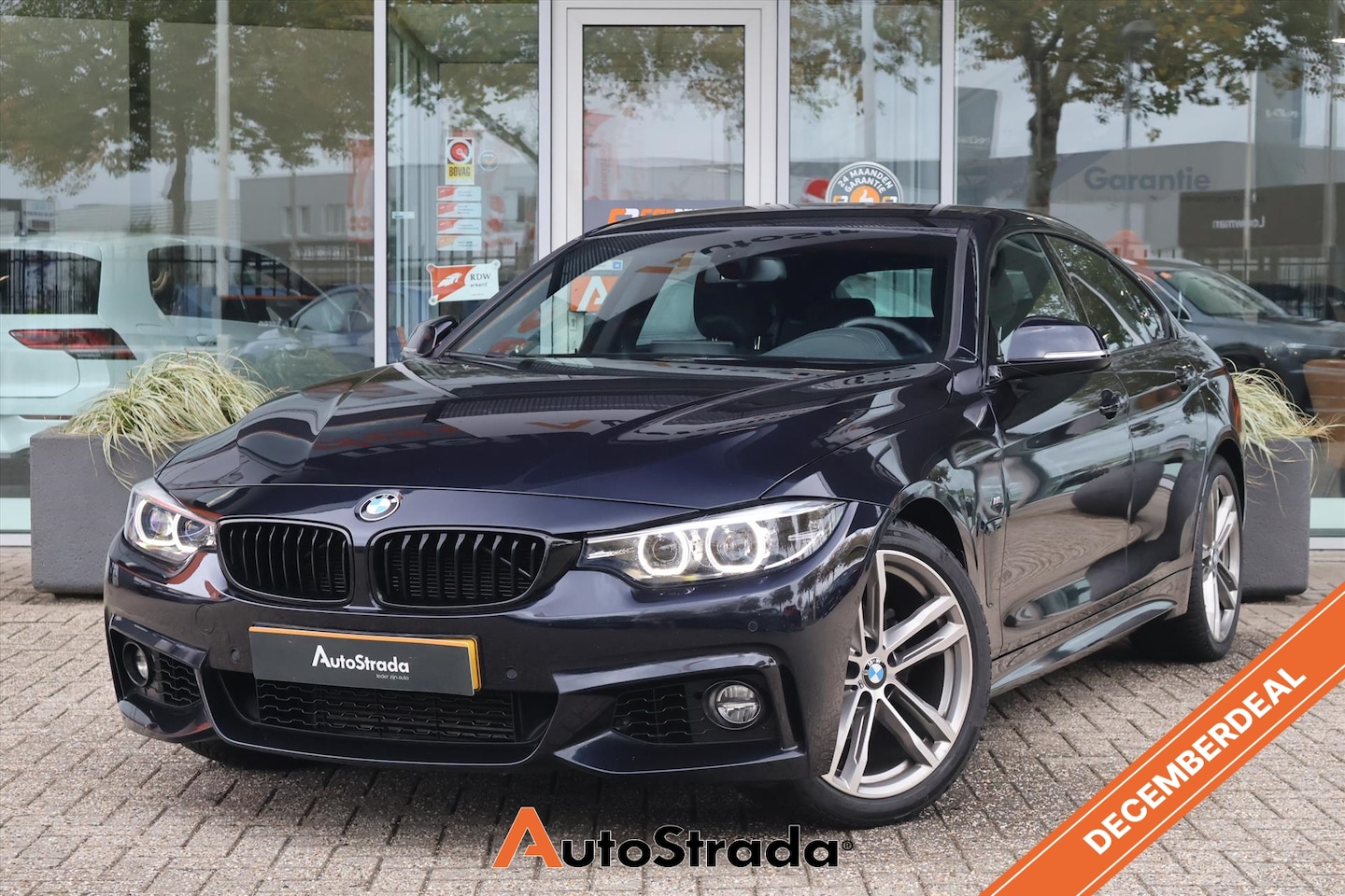 BMW 4-serie Gran Coupé - (f36) 418i M-Sport 136pk | Camera | Carplay | Cruise | Climate | Navigatie | LED | - AutoWereld.nl