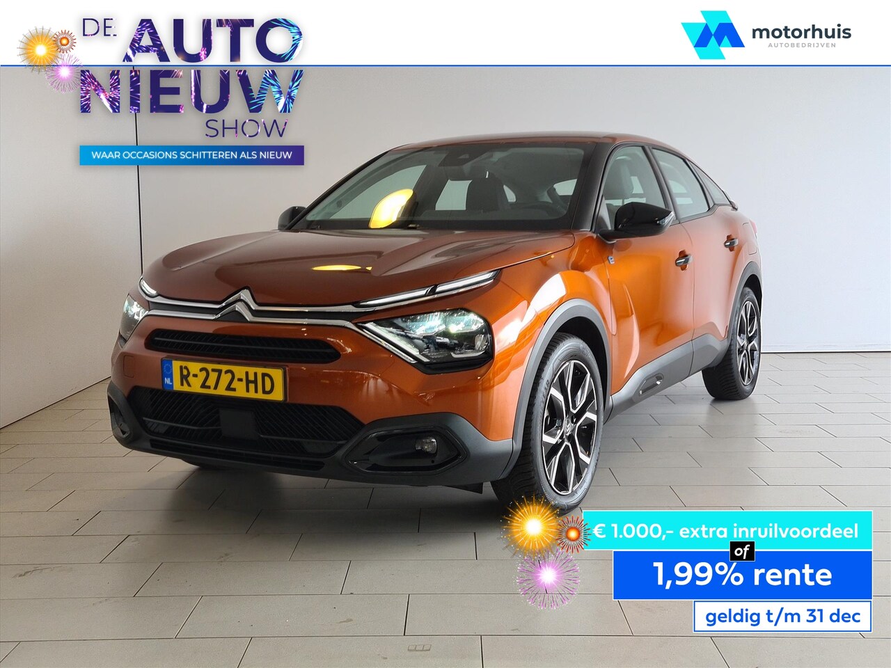 Citroën Ë-C4 - EV 50kWh 136pk Feel NAVI CAMERA LMV ECC - AutoWereld.nl