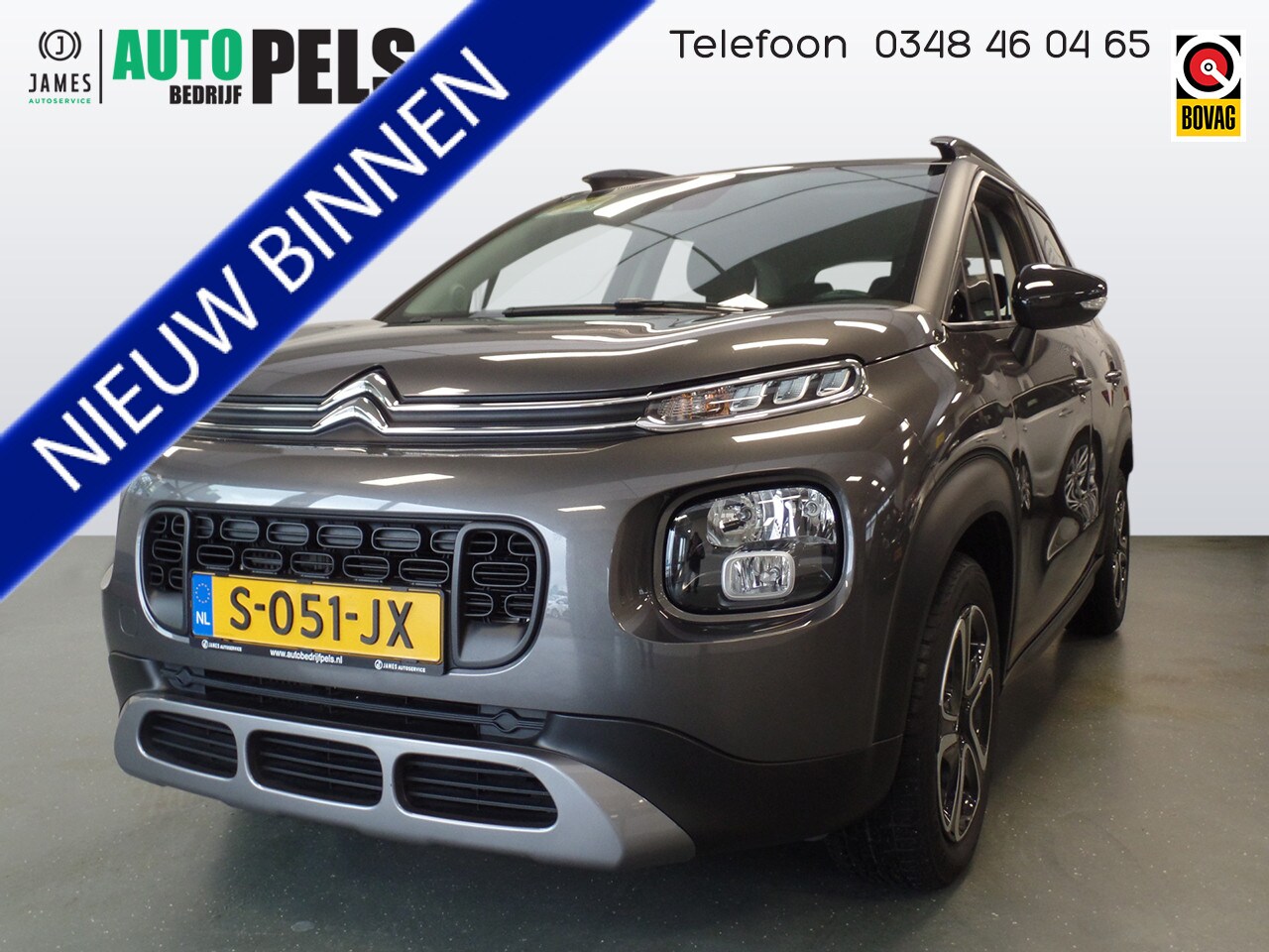 Citroën C3 Aircross - Automaat 1.2 PureTech S&S Business Airco, Achteruitrijcamera, Cruise controle, Navigatie, - AutoWereld.nl