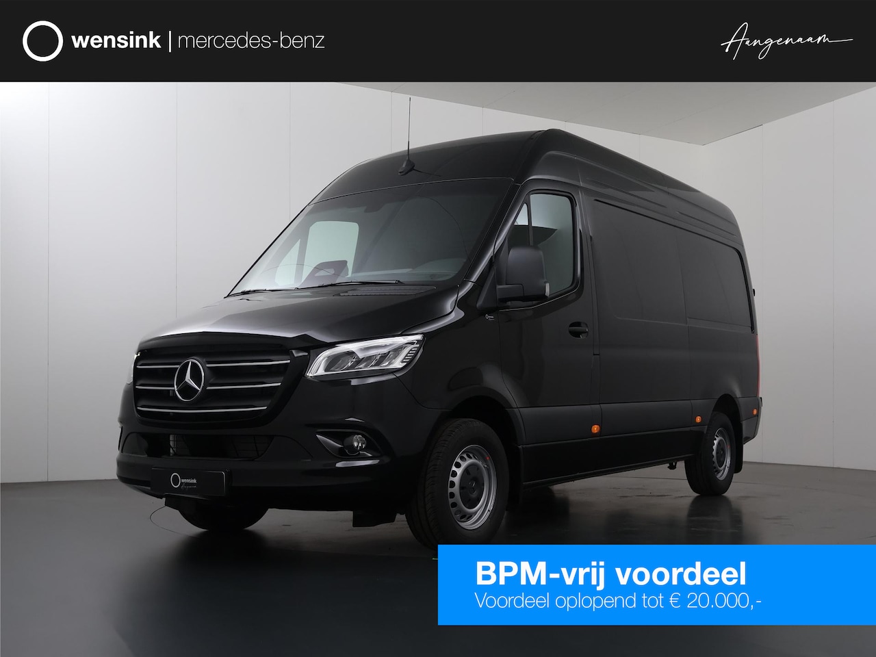 Mercedes-Benz Sprinter - 319 L2H2 RWD SELECT | LED | BPM VRIJ | DISTRONIC | WINTERPAKKET | LEER - AutoWereld.nl