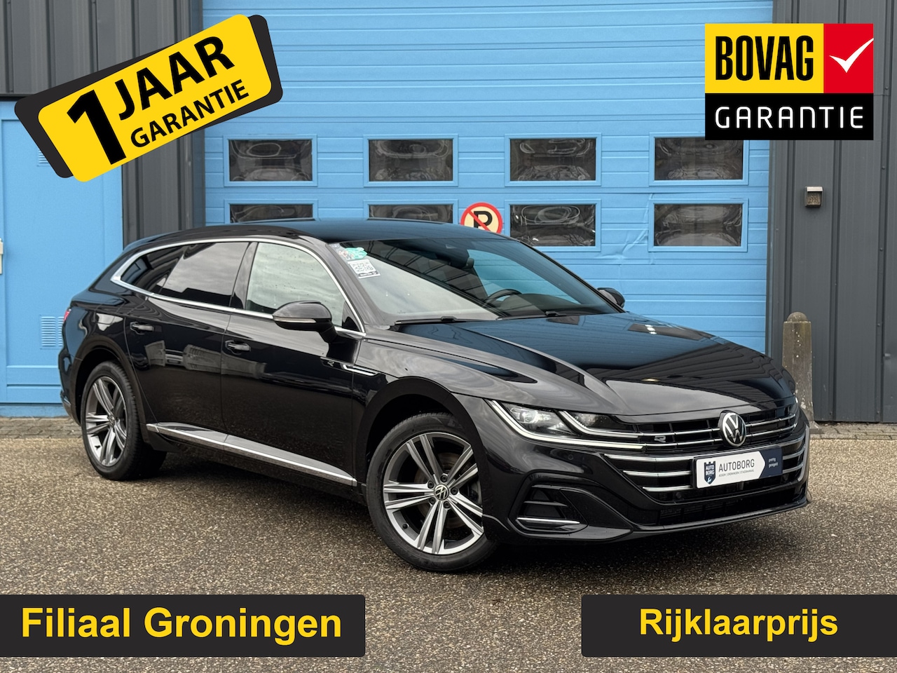 Volkswagen Arteon Shooting Brake - 1.4 TSI eHybrid R-Line Business+ GRATIS Afleverpakket! | Uitklapbare Trekhaak | Adaptive C - AutoWereld.nl