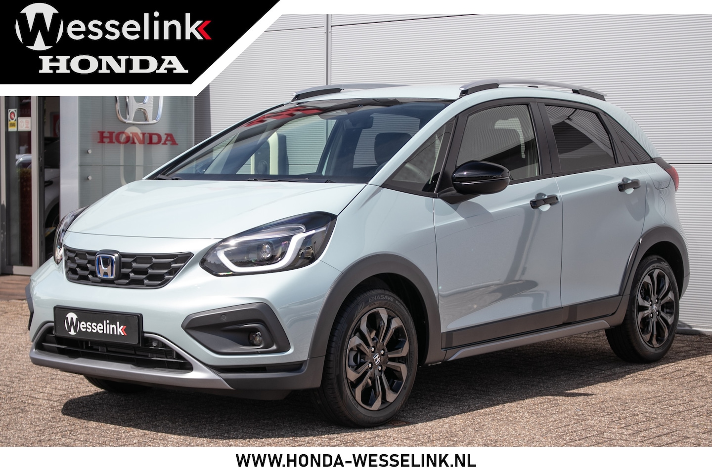 Honda Jazz - 1.5 e:HEV Advance Crosstar - Cons.prijs rijklr | Honda Sensing | Apple cp/Android auto - AutoWereld.nl