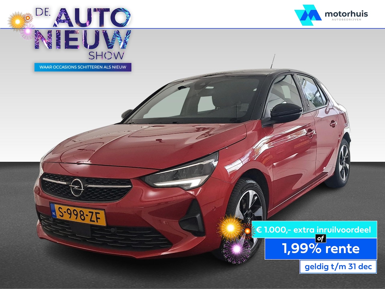 Opel Corsa Electric - 50kWh 136pk Aut (7,4 kw boordlader) GS Line - AutoWereld.nl