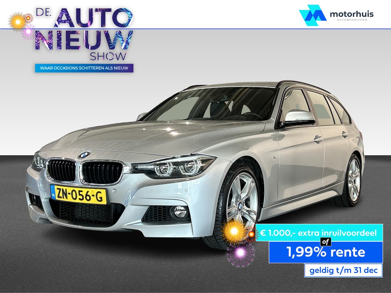 BMW 3-serie Touring - (f31) 318i 136pk Aut M Sport Corporate Lease - AutoWereld.nl
