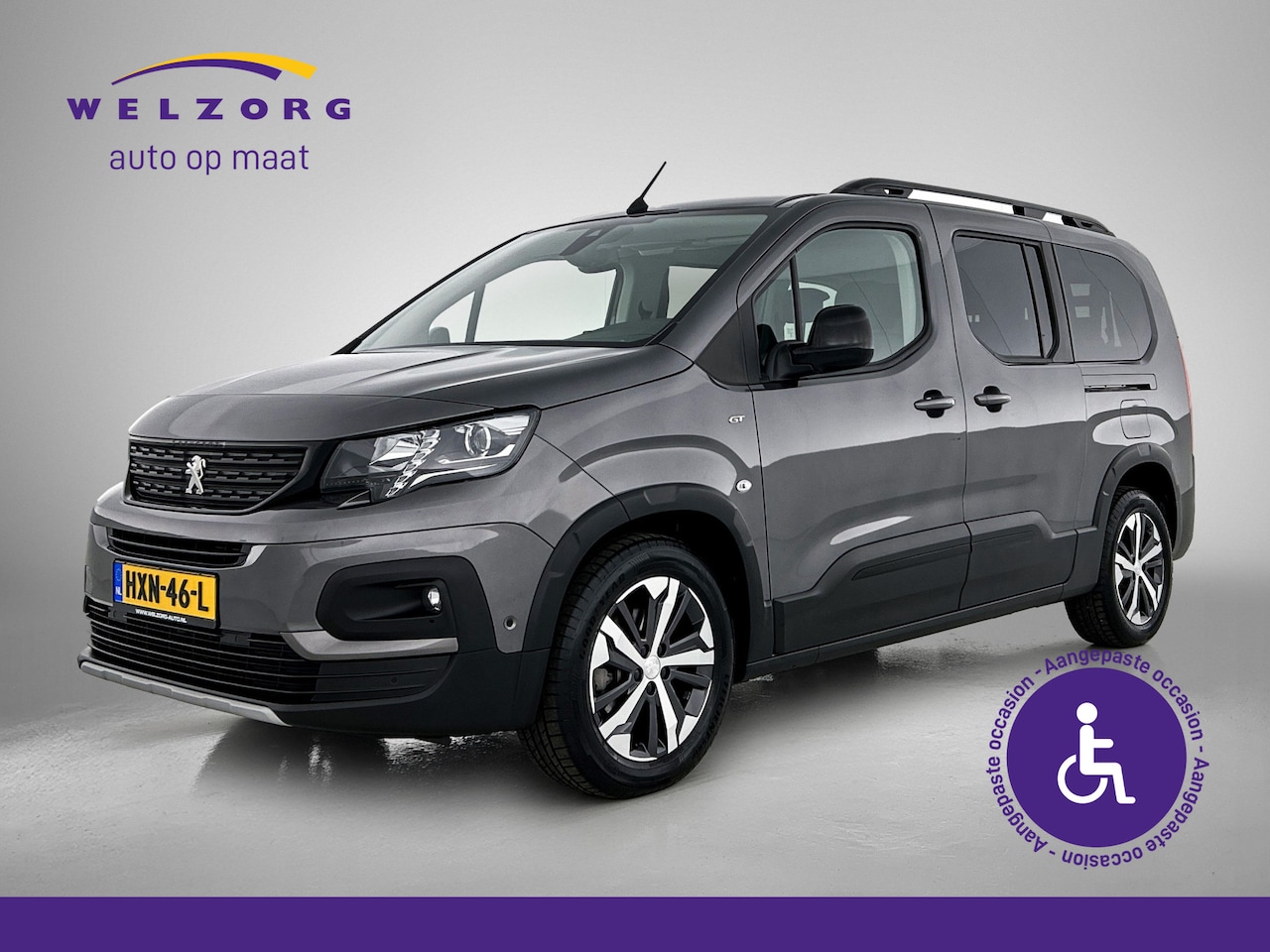 Peugeot Rifter Long - 1.2 Puretech Long GT-Line Direct leverbaar! Rolstoelauto - AutoWereld.nl