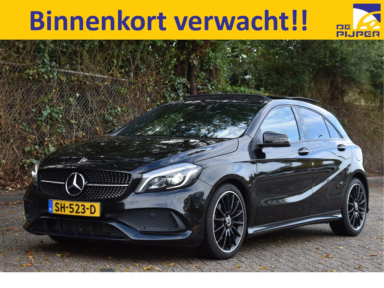 Mercedes-Benz A-klasse - 180 Sport Edition AMG | NL-auto | Pano.dak | Carplay | Camera | Sfeerverl | Navi | Cruise - AutoWereld.nl