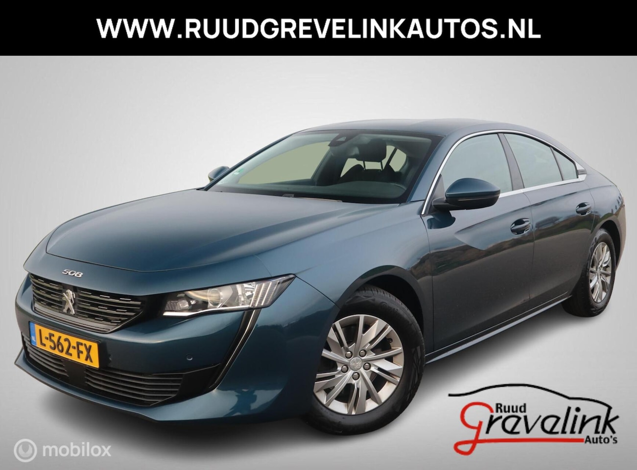 Peugeot 508 - 1.2 PT 131 PK AUTOMAAT / EAT8 Navigatie Camera Trekhaak Clima DAB - AutoWereld.nl
