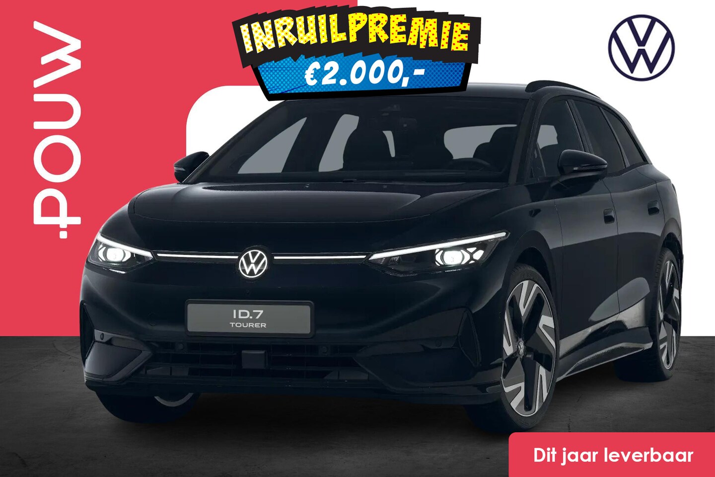 Volkswagen ID.7 Tourer - 286pk Pro S Limited Edition 86 kWh | Warmtepomp | 21" Velgen - AutoWereld.nl