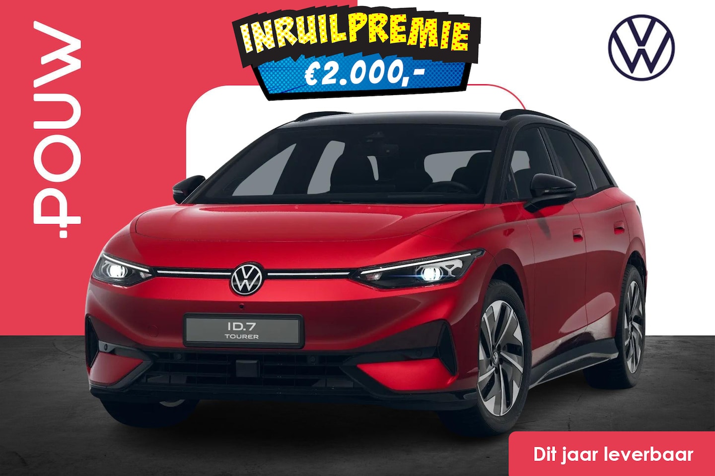 Volkswagen ID.7 Tourer - 286pk Pro Limited Edition 77 kWh | Interieur Style Pakket Plus | Exterieur Pakket Plus - AutoWereld.nl