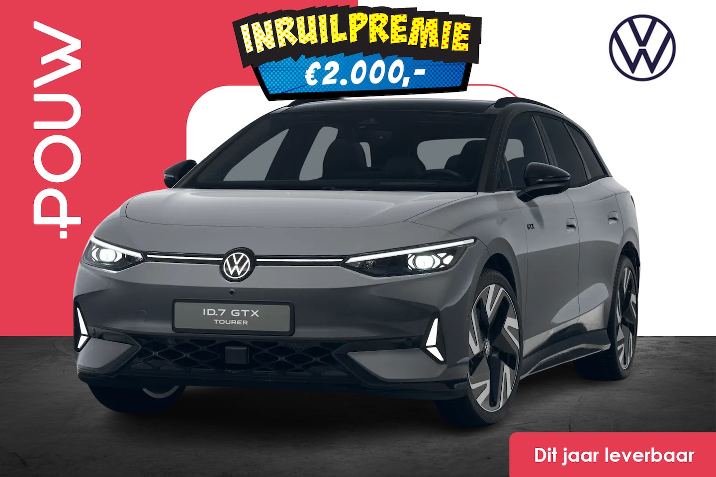 Volkswagen ID.7 Tourer - 340pk GTX Limited Edition 86 kWh | 21 Inch Velgen | Trekhaak - AutoWereld.nl