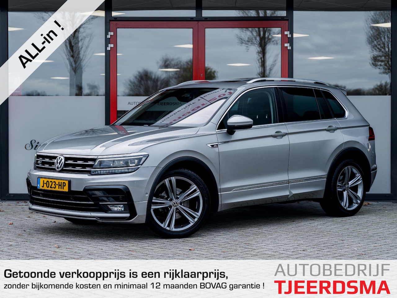 Volkswagen Tiguan - 1.5 TSI ACT Highline Business R | 1e Eigenaar | Origineel NL | Schuif/ Kantel Pano Dak | V - AutoWereld.nl