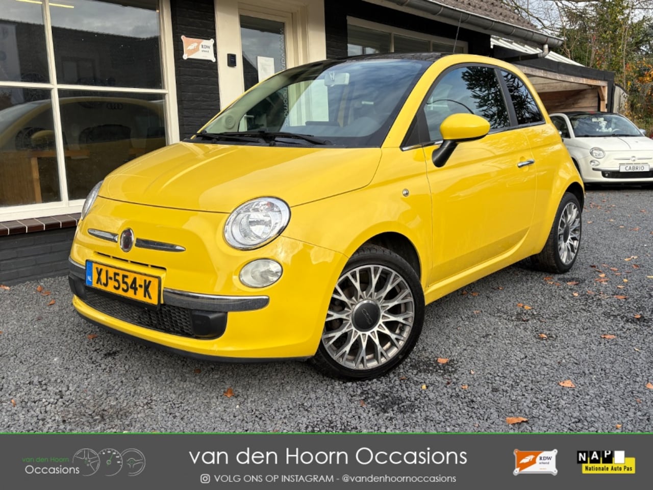 Fiat 500 - 1.2 AIRCO | NW APK | NETTE LAK | PANODAK - AutoWereld.nl