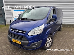 Ford Transit Custom - 290 2.2 TDCI L2H1 DUBBEL CABINE TREKHAAK LEDER