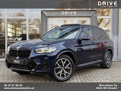 BMW X3 - xDrive30e High Ex. M-Sport |Pano|Leer|Memory|360Cam|HUD|HIFI|Trekhaak|Tansanit