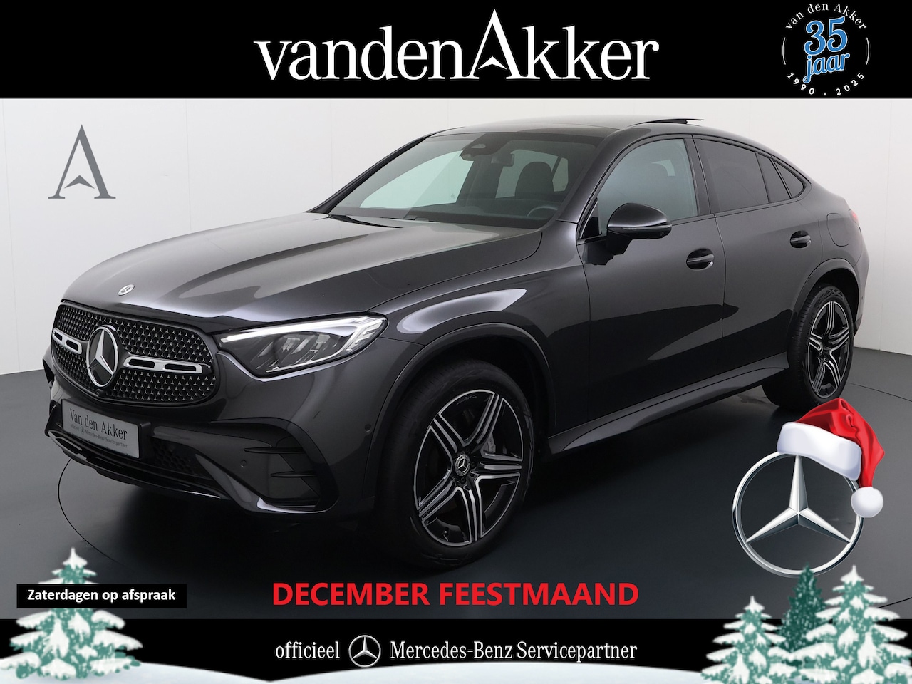 Mercedes-Benz GLC-klasse Coupé - 300e AMG // Trekhaak // Panoramadak // Headup Display // Burmester 3D // 360 Camera // Nig - AutoWereld.nl