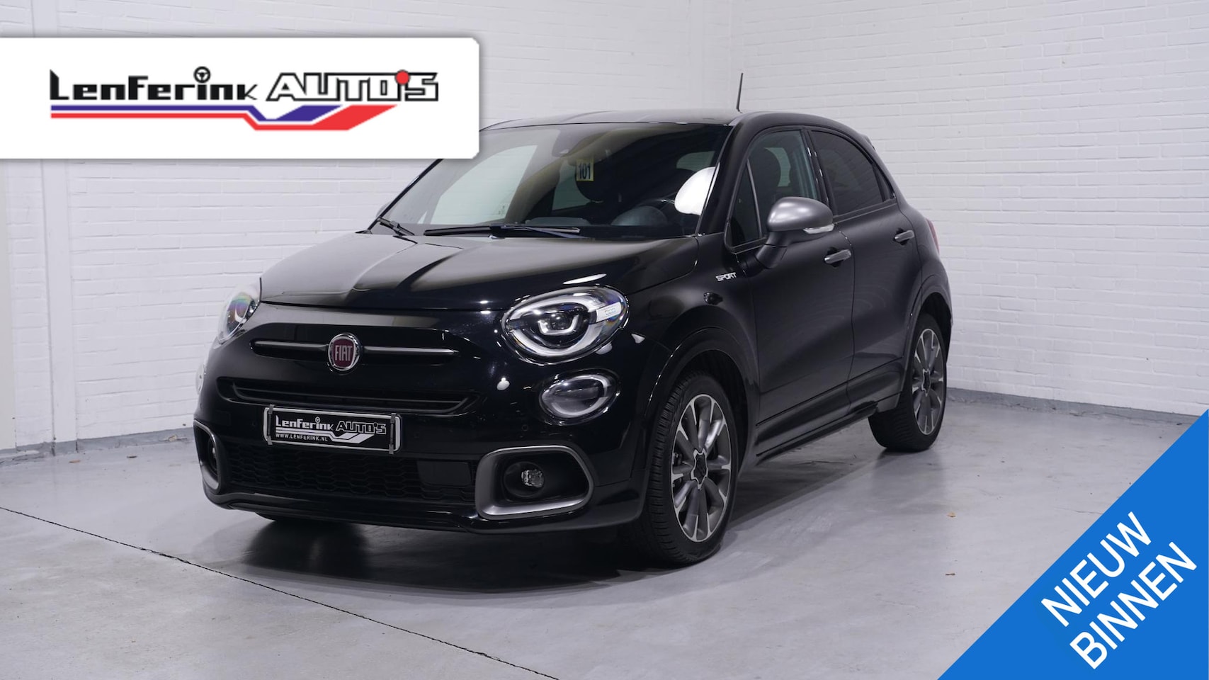 Fiat 500 X - 1.3 GSE Sport ACC PDC v+a NAP DAB Navigatie Apple-carplay keyless entry en start  Pack-saf - AutoWereld.nl
