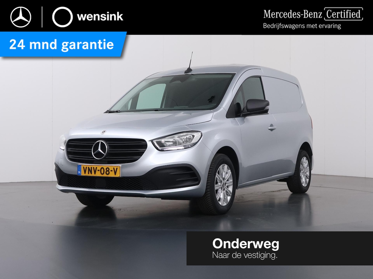 Mercedes-Benz Citan - 110 CDI L1 Pro | Airco | Trekhaak | Lichtmetalen velgen | Navigatie | Bluetooth | Certifie - AutoWereld.nl