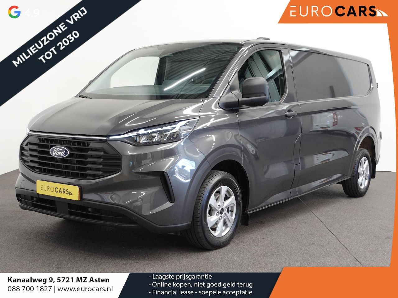 Ford Transit Custom - 300 2.0 TDCI L2H1 Trend Nieuw Model Automaat Navi PDC Camera Cruise Control Trekhaak - AutoWereld.nl