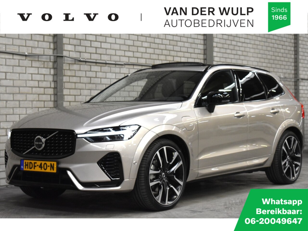 Volvo XC60 - T8 455PK AWD Ultra Dark | Luchtvering | 22'' | Bowers&Wilkins - AutoWereld.nl