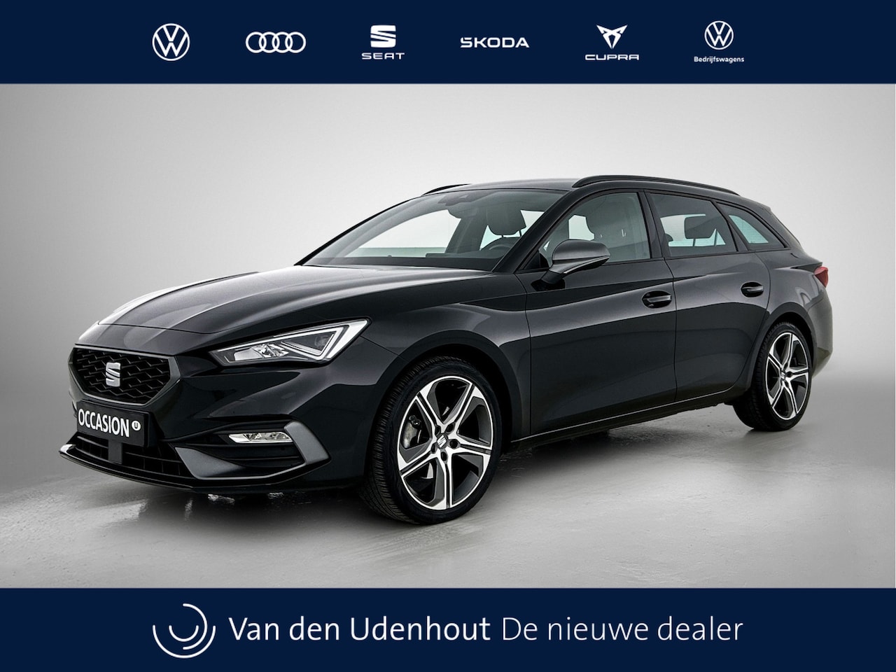 SEAT Leon Sportstourer - 1.0 eTSI 110pk FR Business DSG / App connect / Cruise contol / Navigatie - AutoWereld.nl