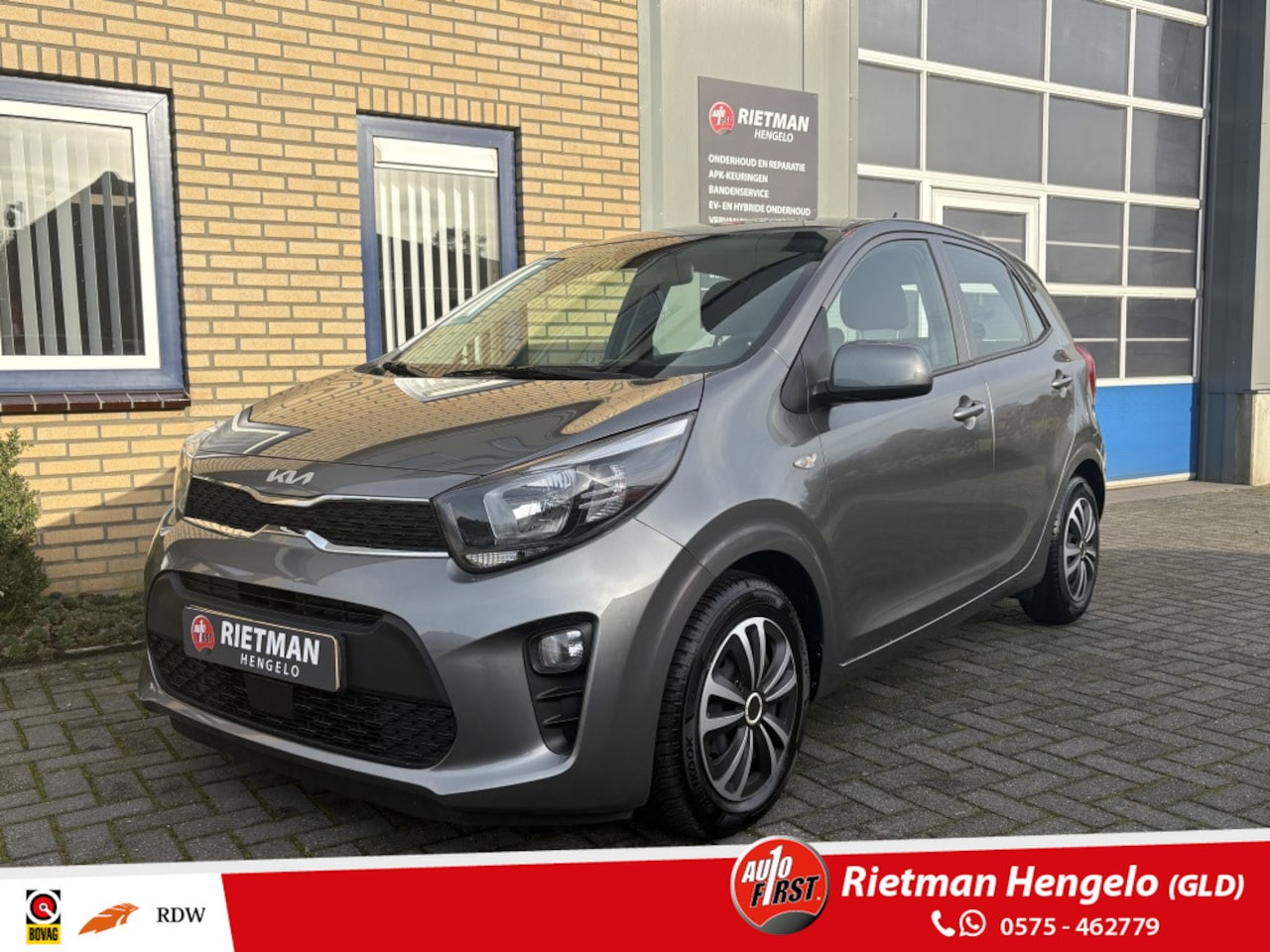Kia Picanto - 1.0 DPi ComfortLine 1E EIGENAAR-AIRCO-TREKHAAK - AutoWereld.nl