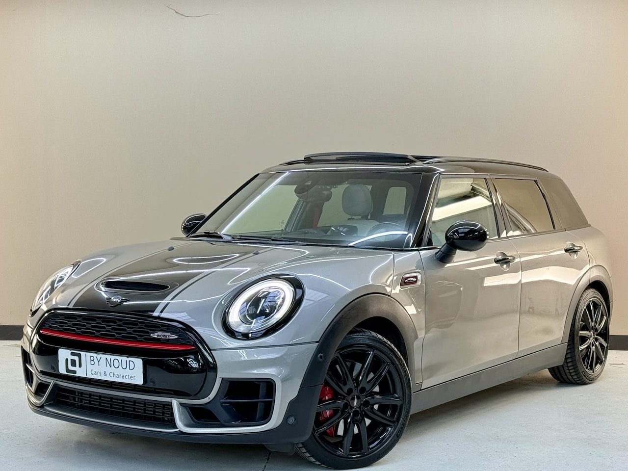 MINI Clubman - 2.0 John Cooper Works ALL4 Chili Mini 2.0 John Cooper Works ALL4 Chili, 230Pk, 2017, Volledig leder, Apple carplay, Adaptie - AutoWereld.nl
