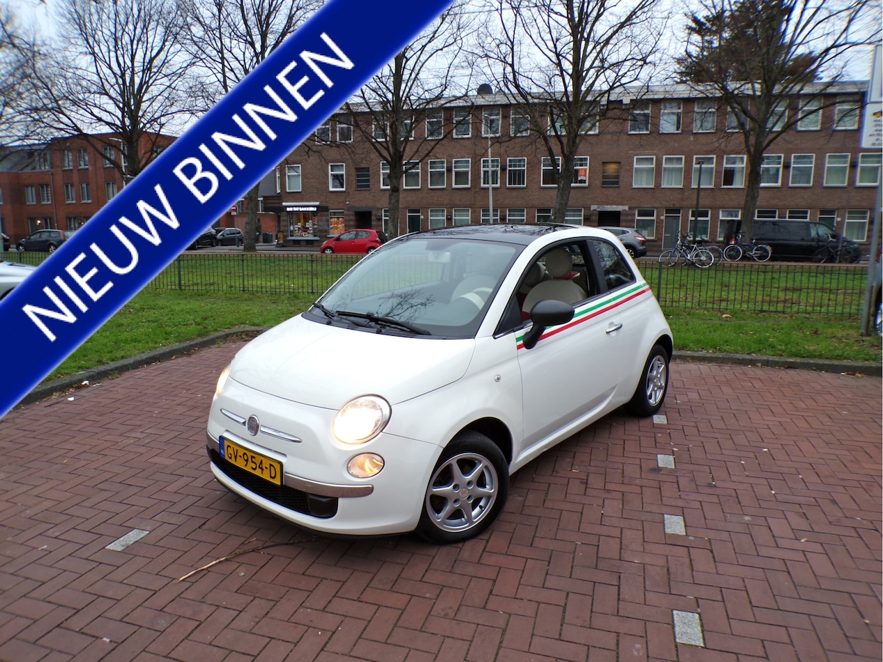 Fiat 500 - 1.2 Naked PANORAMADAK...... - AutoWereld.nl