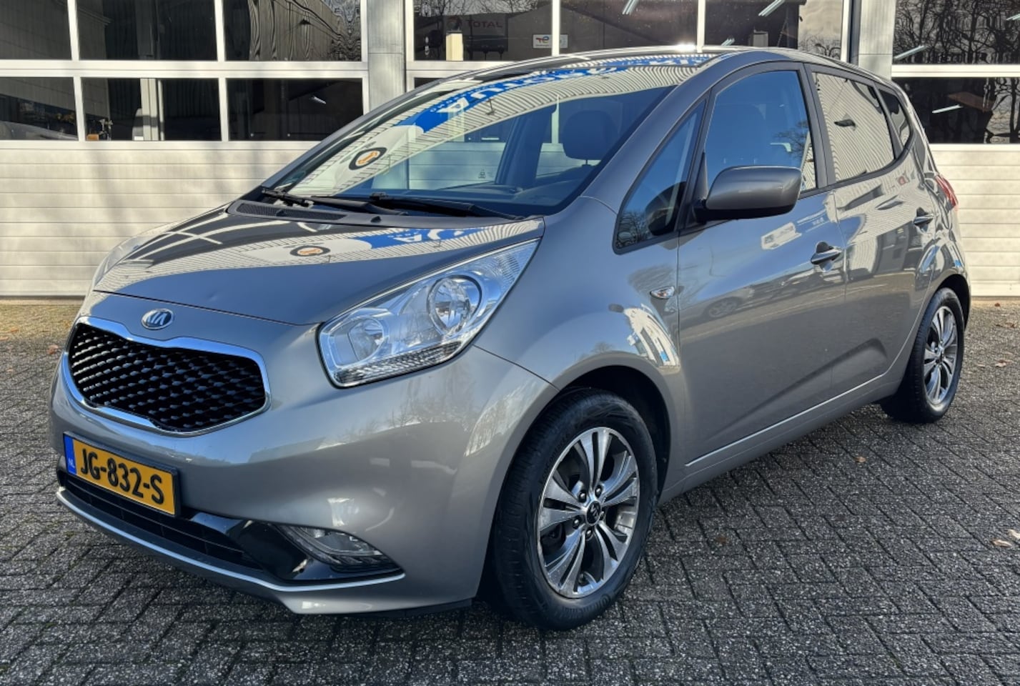 Kia Venga - 1.4 CVVT Dyn.Pl.Line Nw.Motor/Clima/Cruise/Camera/Trekhaak - AutoWereld.nl