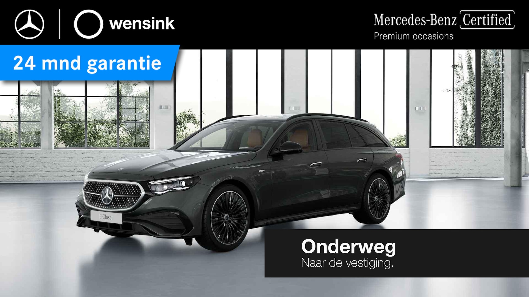 Mercedes-Benz E-klasse Estate - 300 e AMG Line | Superscreen | Head up display | Panoramadak  | Trekhaak | Verlichte grill - AutoWereld.nl