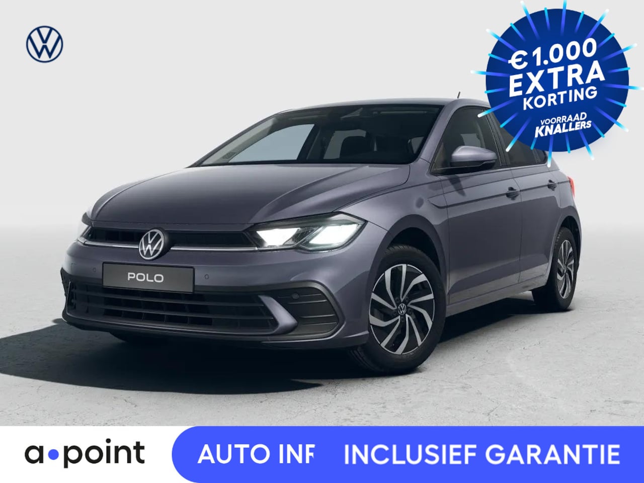 Volkswagen Polo - GP Life Edition 1.0 70 kW / 95 pk TSI Hatchback 5 ver - AutoWereld.nl