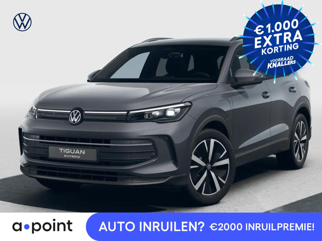 Volkswagen Tiguan - Life Edition 1.5 eHybrid 150 kW / 204 PK SUV 6 ver - AutoWereld.nl