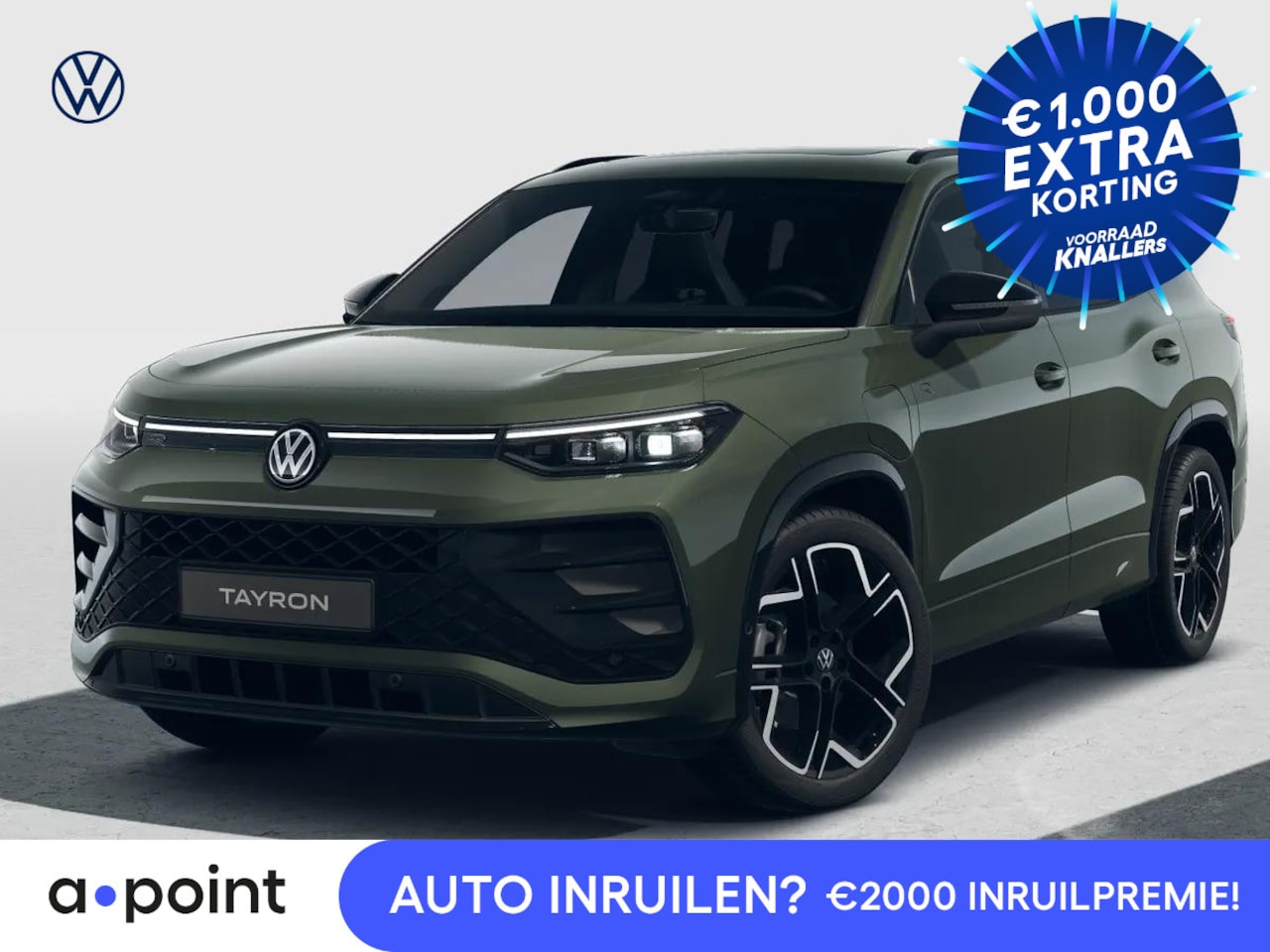 Volkswagen Tayron - R-Line Edition 1.5 eHybrid 150 kW / 204 PK SUV 6 v - AutoWereld.nl