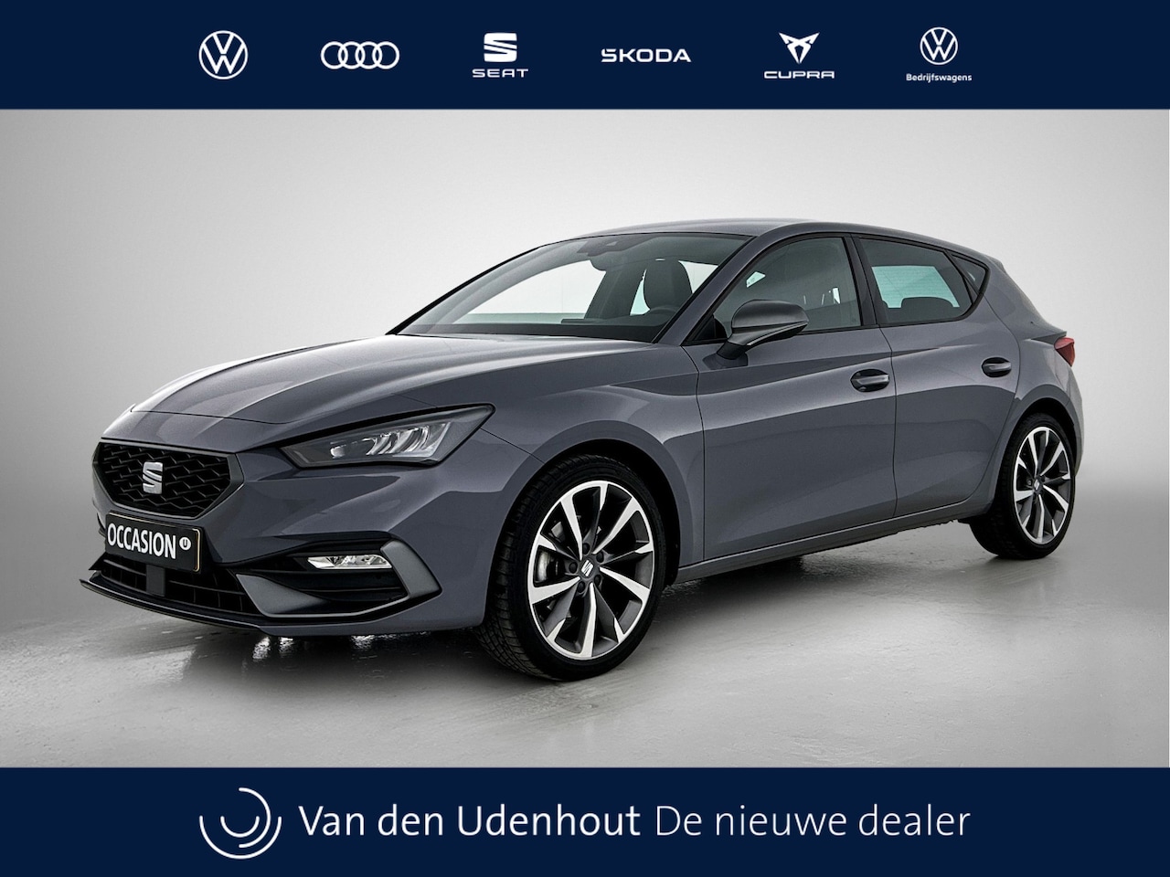 SEAT Leon - 1.0 eTSI 110pk FR Business DSG / Navigatie / Stoel + Stuurverwarming / Parkeersensoren - AutoWereld.nl