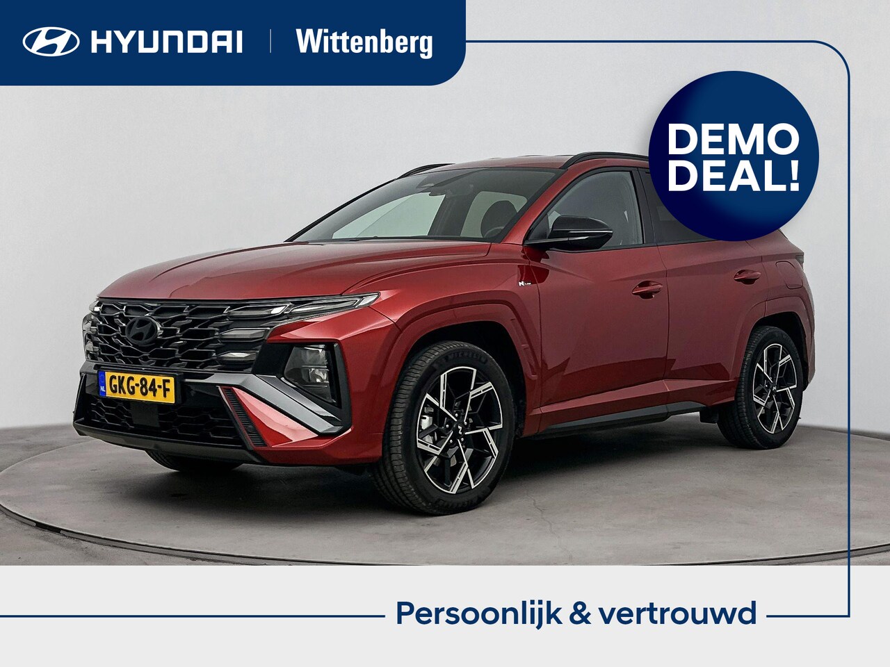 Hyundai Tucson - 1.6 T-GDI PHEV N Line Edition | Trekhaak | 19" Lm-wielen | Stoel + stuurverwarming | Sport - AutoWereld.nl