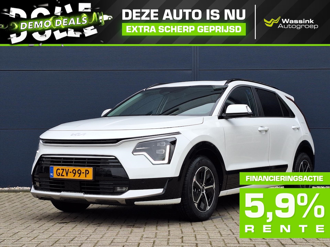 Kia Niro - 1.6 GDi Hybrid 129pk DCT6 DynamicPlusLine | Stoel en Stuurverwarming | Adaptive Cruise Con - AutoWereld.nl