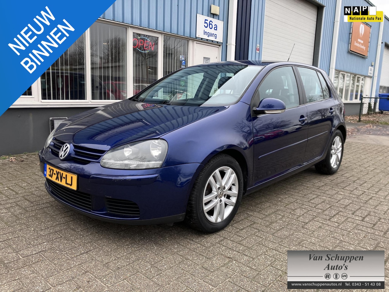 Volkswagen Golf - 1.6 FSI Optive 3 1.6 FSI Optive 3 - AutoWereld.nl