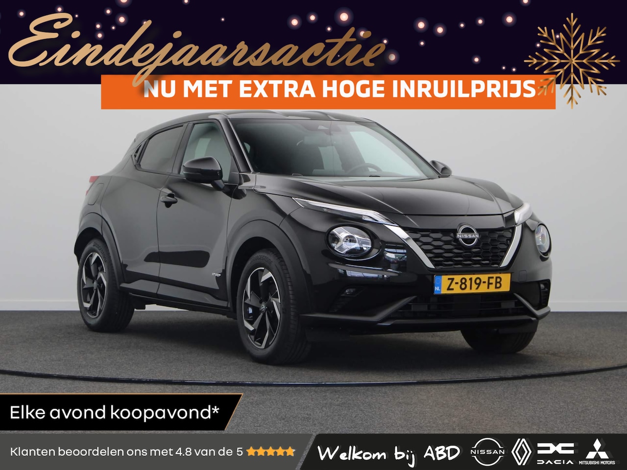 Nissan Juke - 1.6 Hybrid N-Connecta | AutoPilot Cruise Control | 360 Graden Camera | Climate Control | A - AutoWereld.nl
