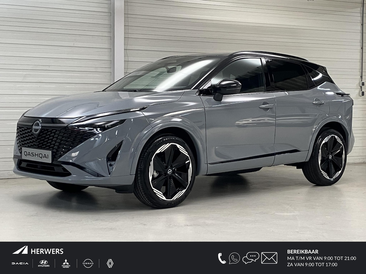 Nissan Qashqai - 1.3 MHEV Xtronic N-Design / €4500,- Nissan Eindejaarsvoordeel / Van €48.419,- Voor €43.919 - AutoWereld.nl