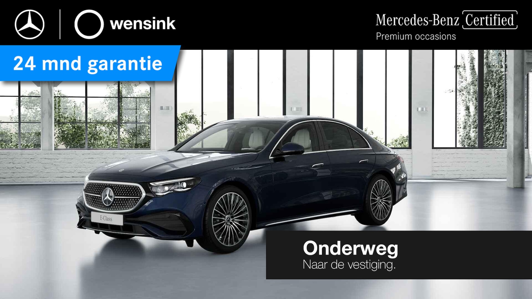 Mercedes-Benz E-klasse - 400 e 4MATIC AMG Line | Panoramadak | Achterasbesturing | Luchtvering | Hyperscreen | Park - AutoWereld.nl